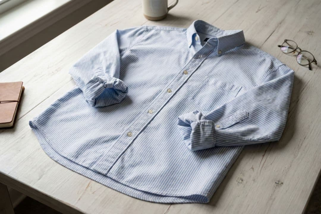 6. The Crisp Oxford Shirt