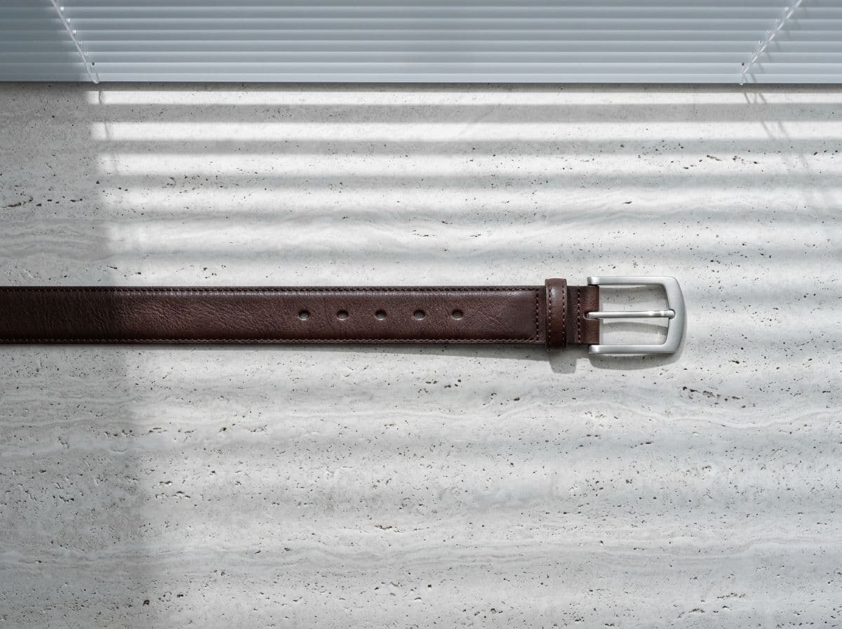 Slim Leather Belt