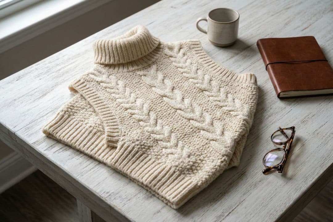3. The Architectural Ribbed Knit