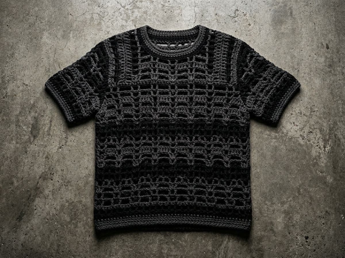 The Geometric Knit: How to wear crochet pieces in the city without looking beachy