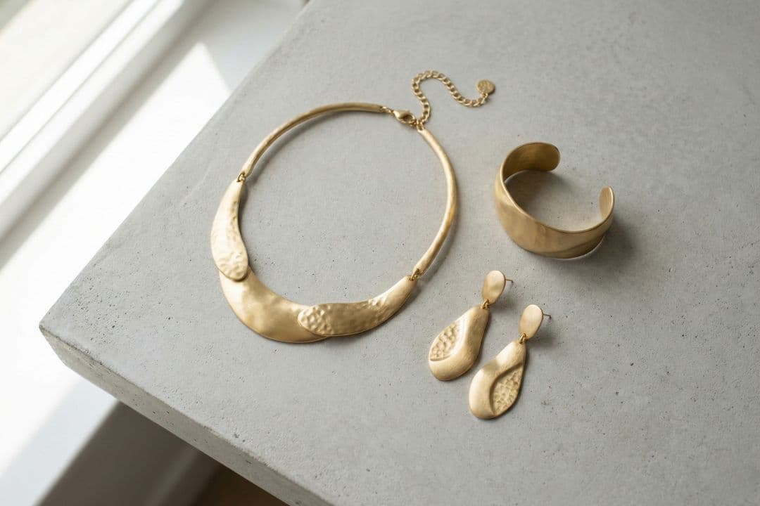 5. The Sculptural Gold Set