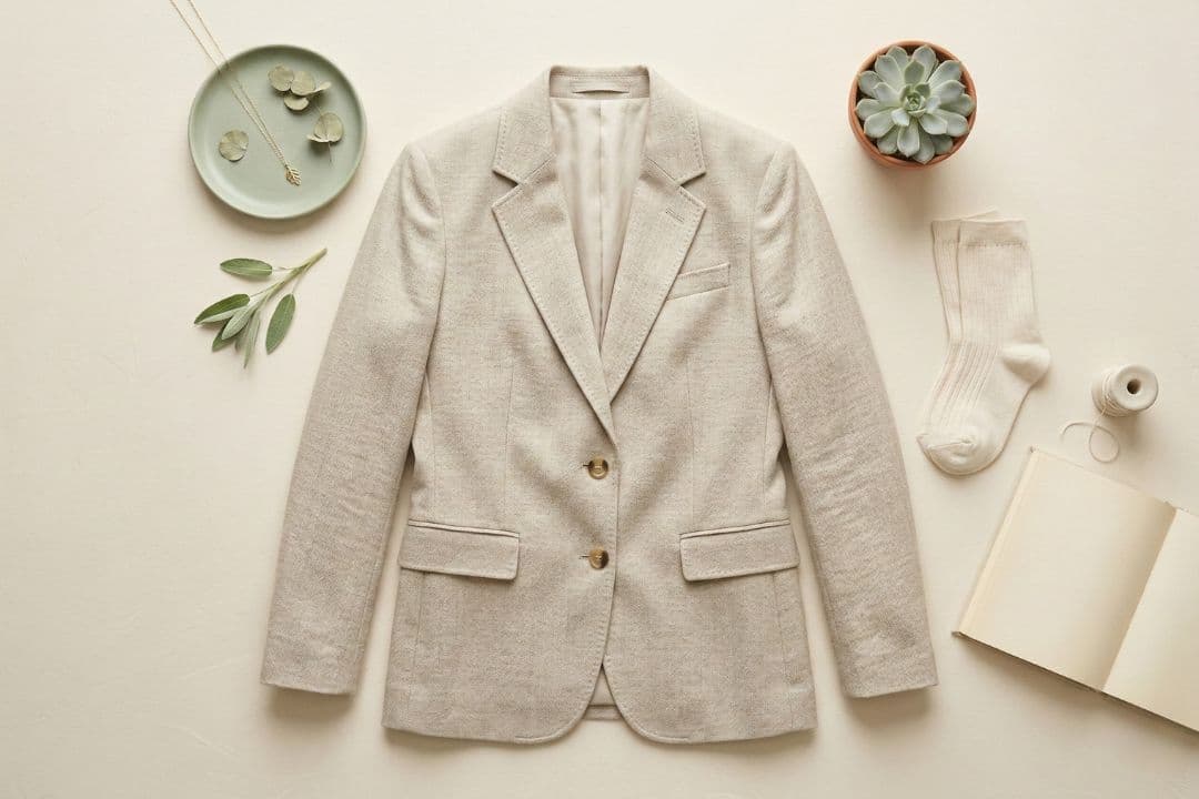 The Effortless Oat Blazer