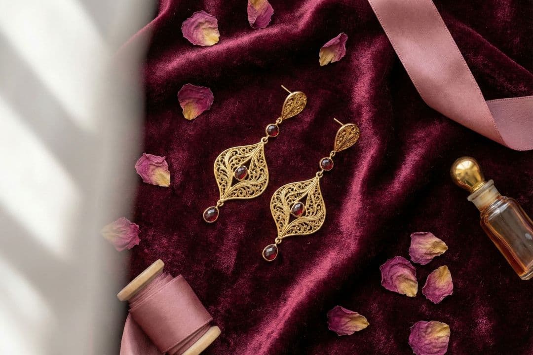 The Golden Romantic Drops