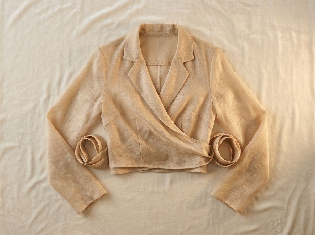The Perfect Jacket to Wear Over a Cowl Neckline Dress