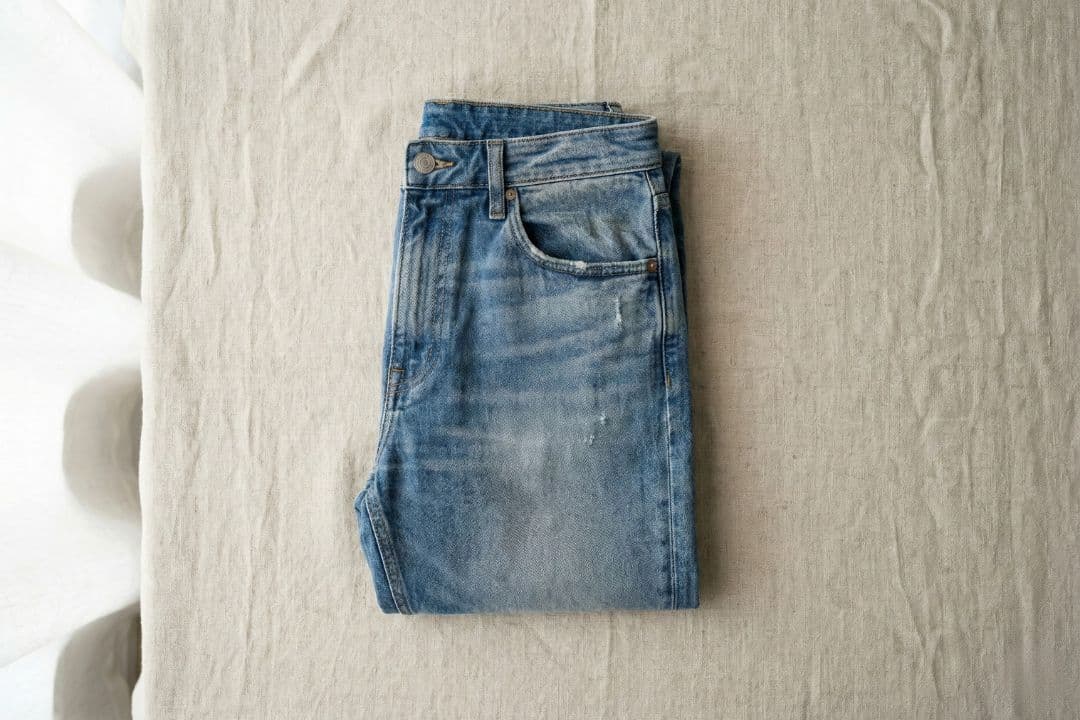 The Vintage-Wash Straight Jean