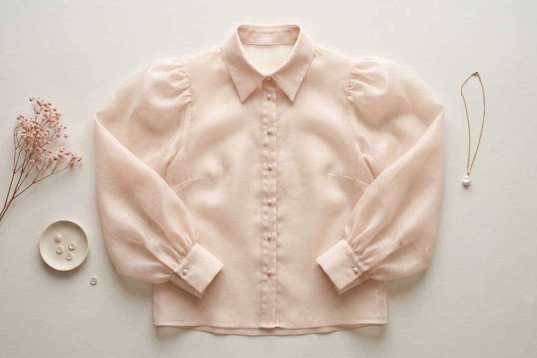 The Organza Statement Blouse: How to Style Sheer Layers in Spring Without Looking Overexposed