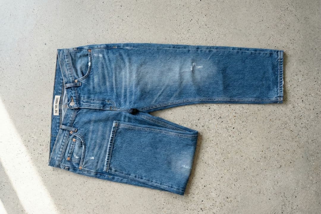 The "90s Model" Straight Leg