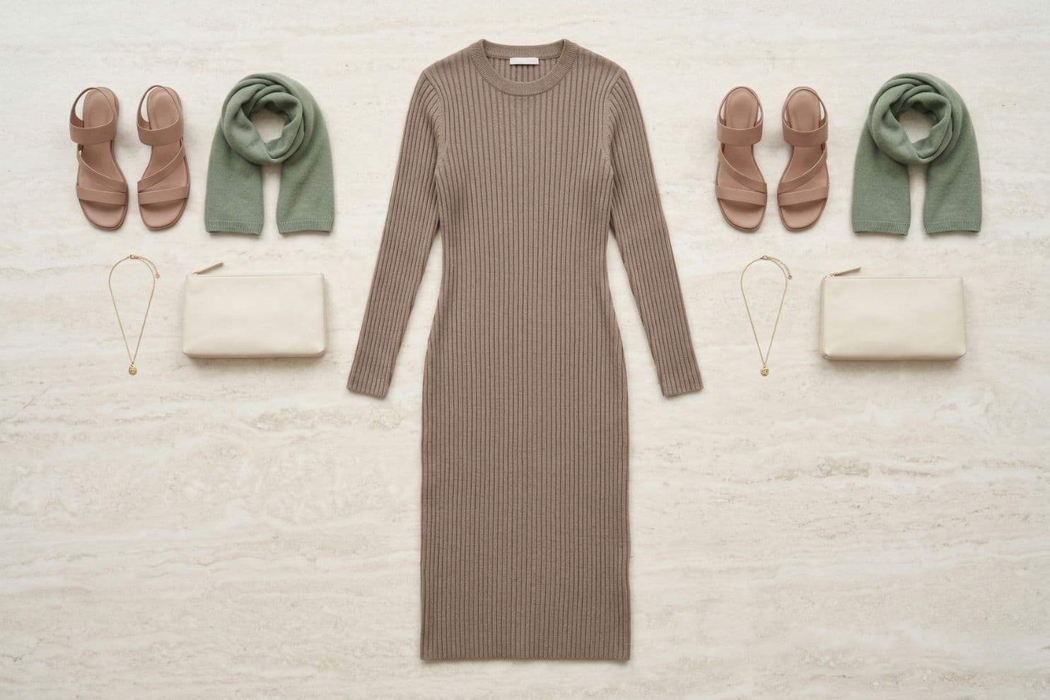 The Ribbed Knit Midi