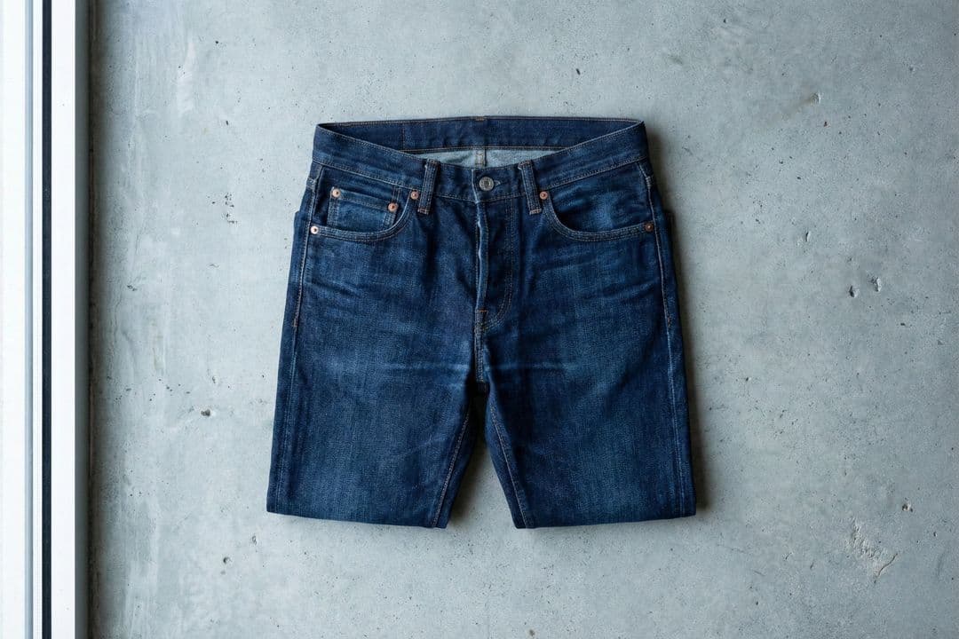 6. The Tailored Dark Wash Jean