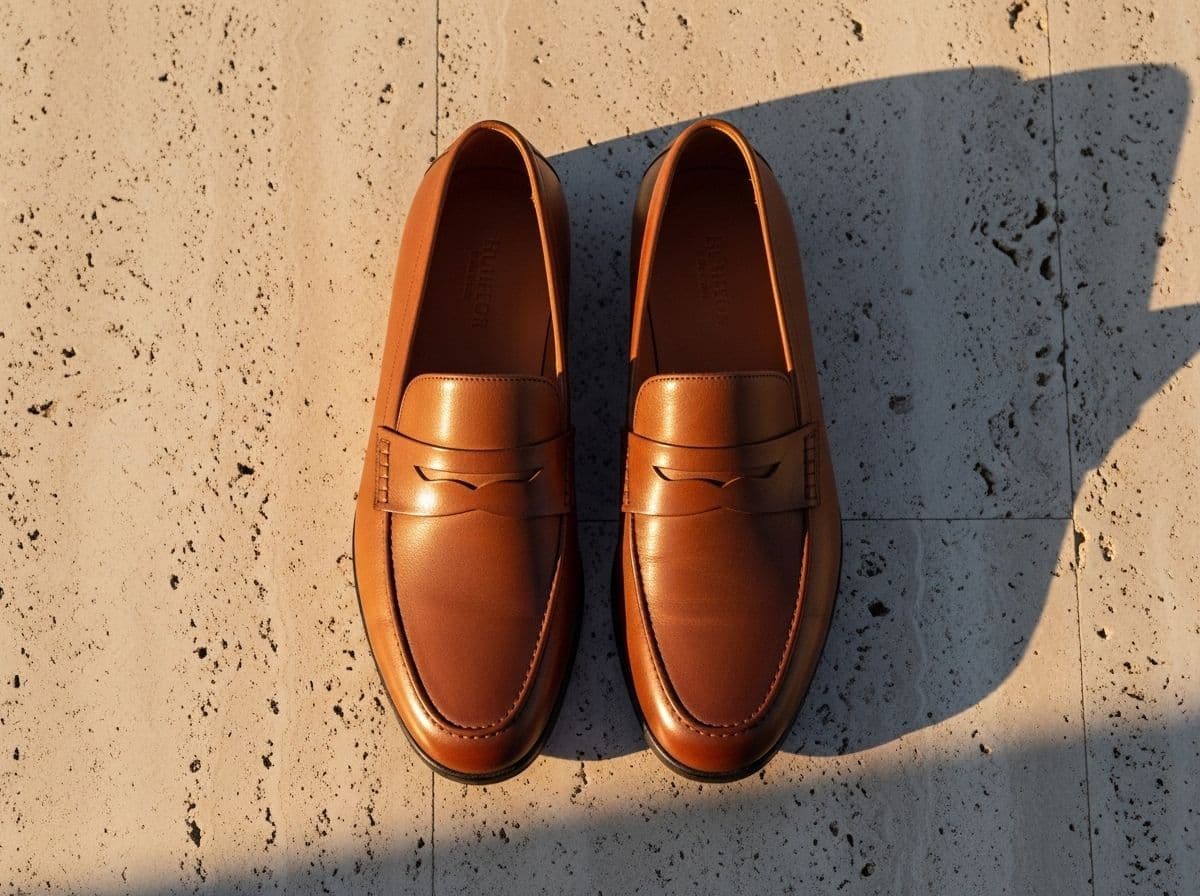 Slip-On Leather Loafers