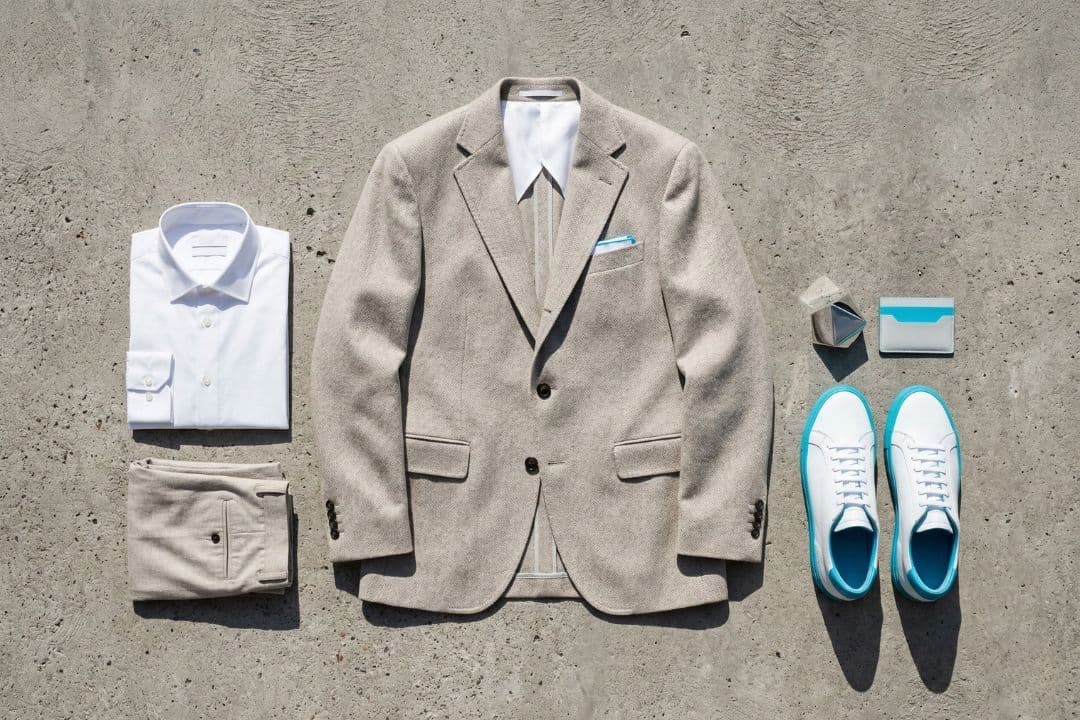 The Architectural Oat Blazer (Your Base For The Best Spring Work Outfits That Aren't Floral Or Pastel)