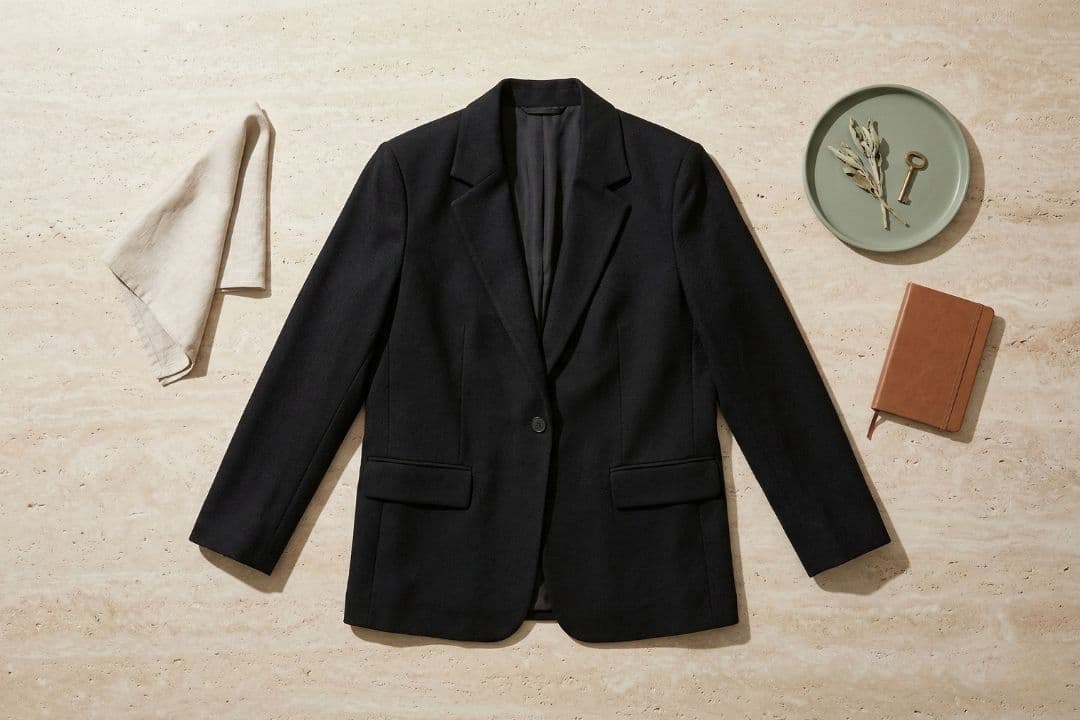 The Slouchy Onyx Blazer