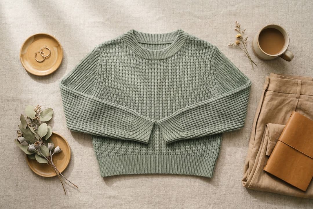 The Transitional Cropped Knit