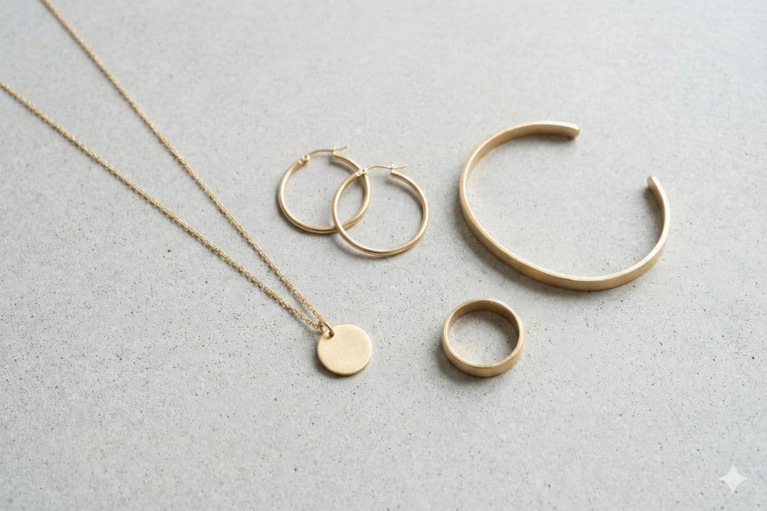 The "Finishing Touch" Gold Set