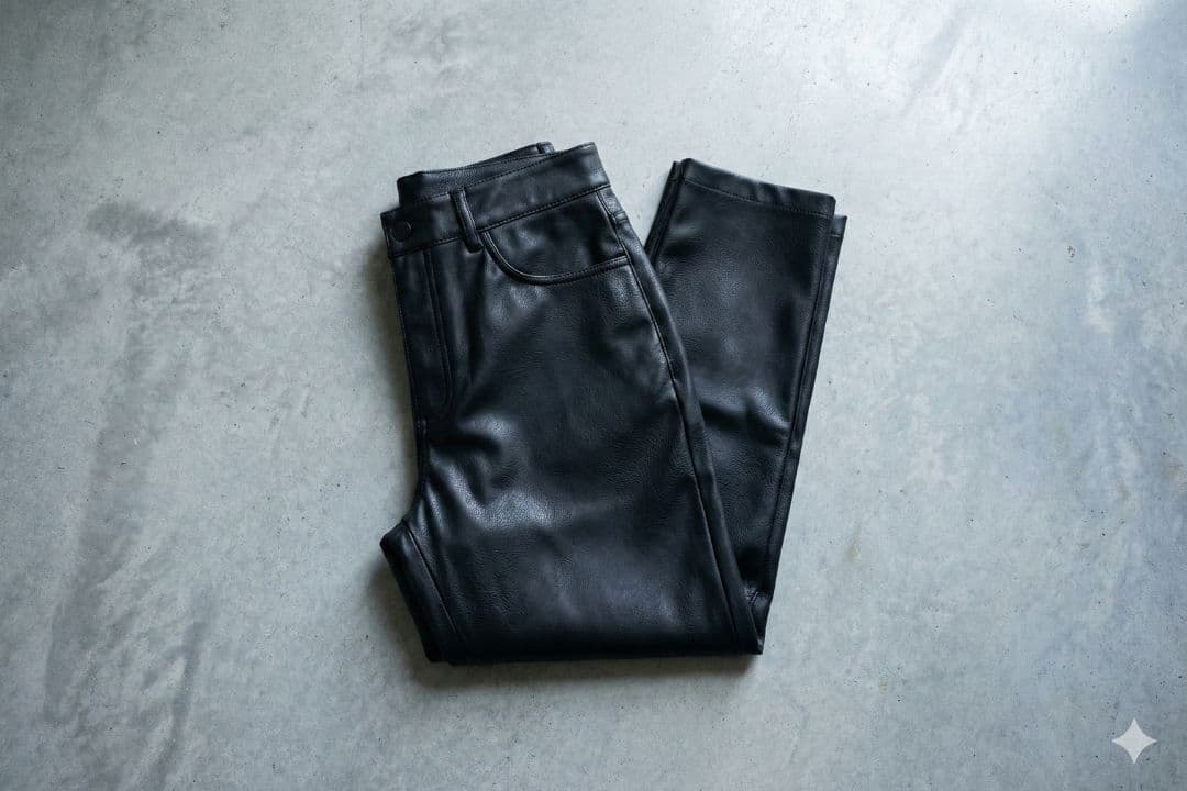 2. The Sleek Faux Leather Pant
