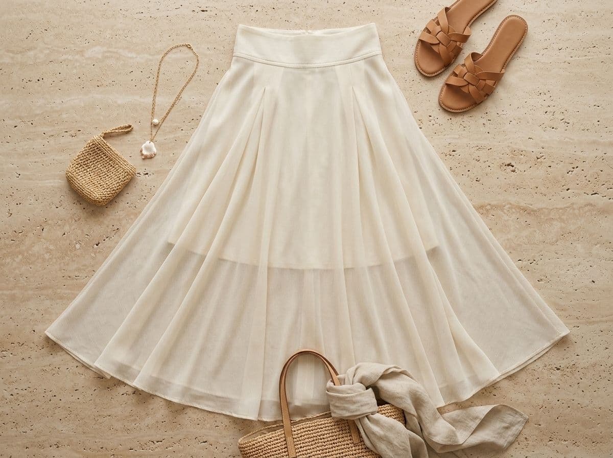 The Whisper-Light Maxi Skirt: Nailing How to Style a Sheer Maxi Skirt for Daytime Casual