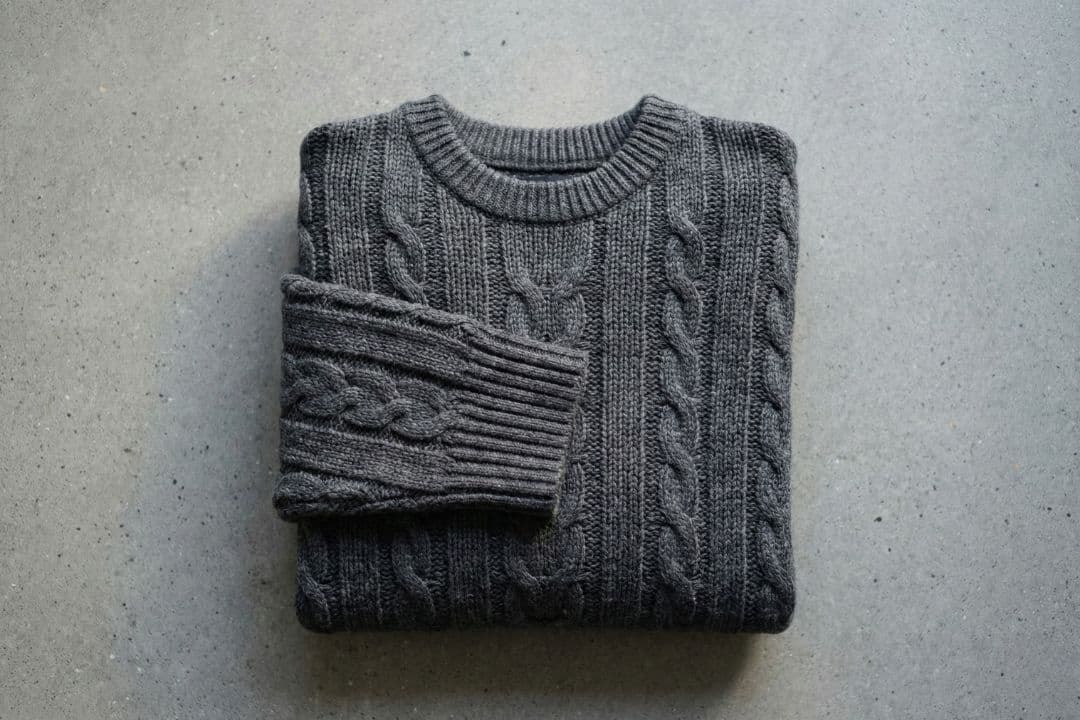 The Textured Crewneck