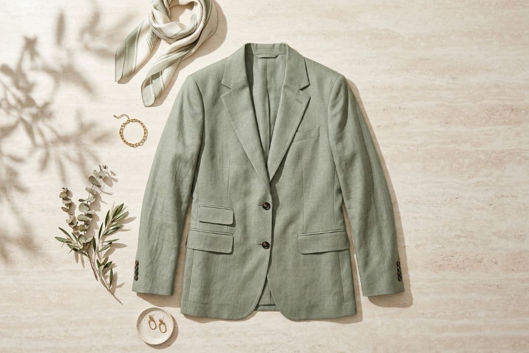 The Effortless Linen-Blend Blazer